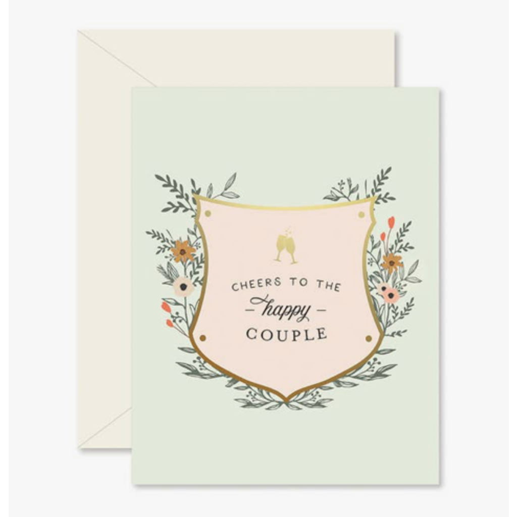 Cheers to the Happy Couple Greeting Card