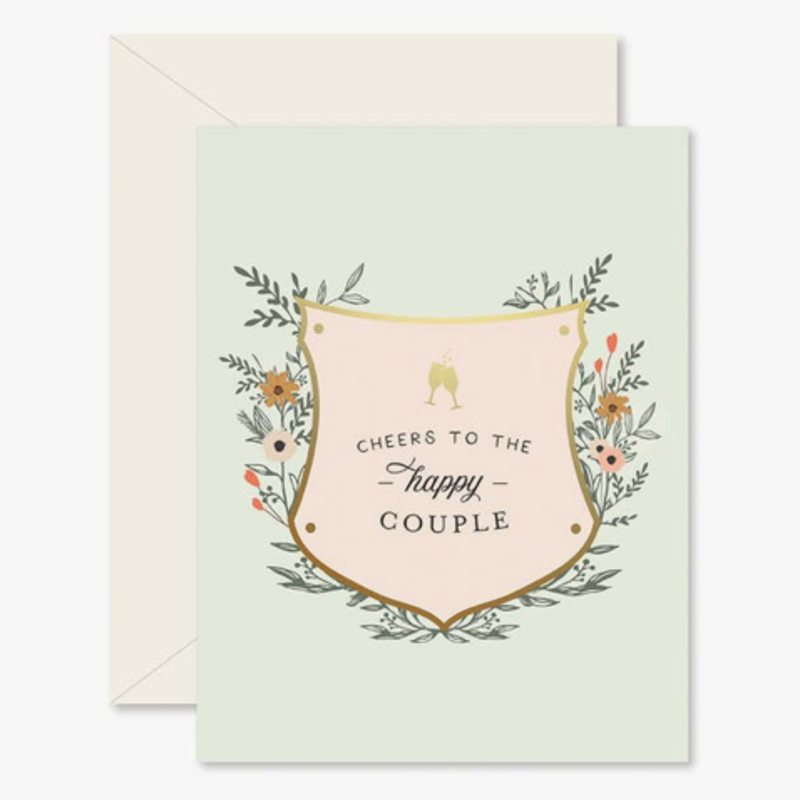 Cheers to the Happy Couple Greeting Card