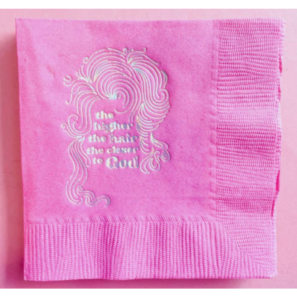 The Higher The Hair Dolly Napkins