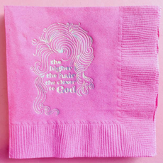 The Higher The Hair Dolly Napkins