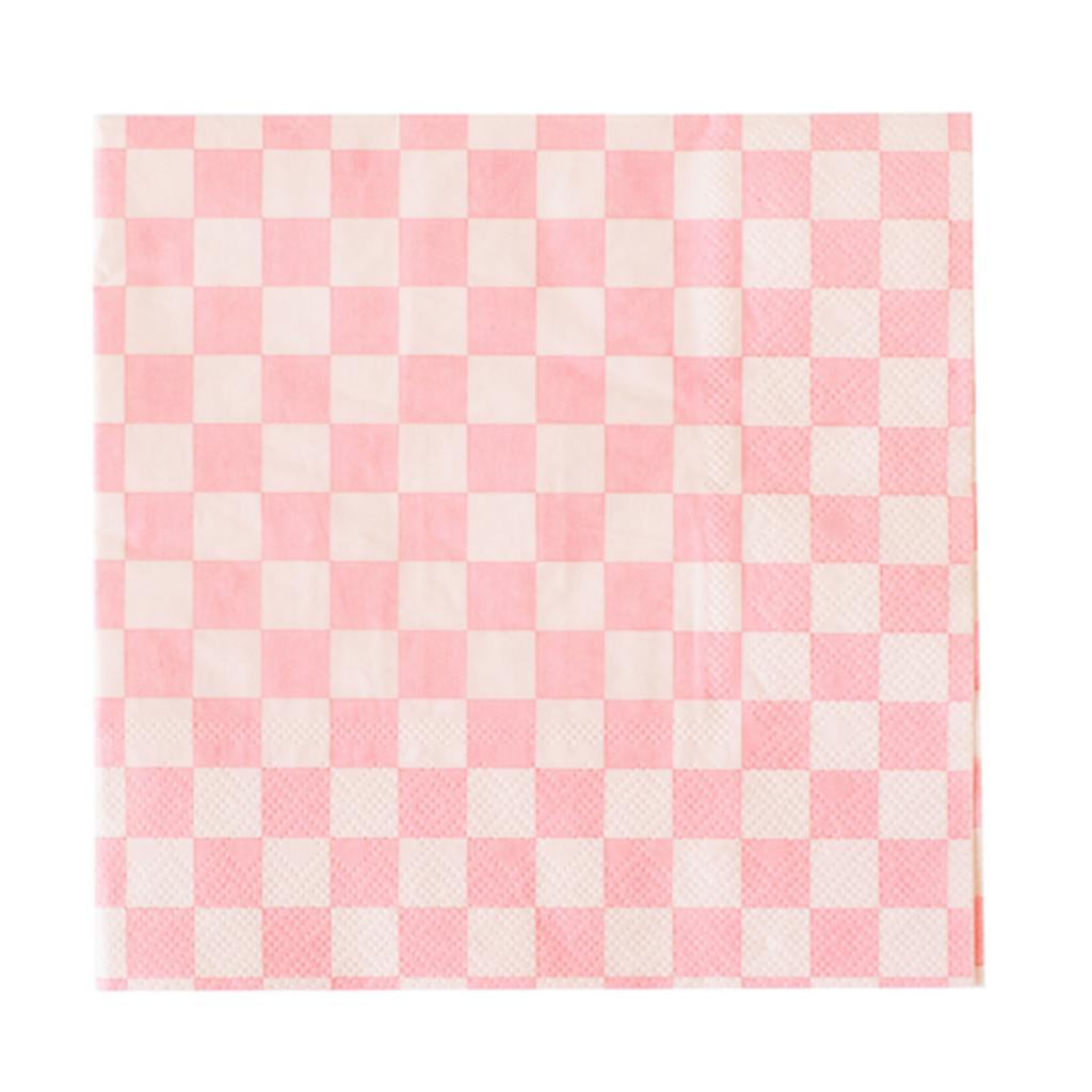 Check It! Large Pink Napkins