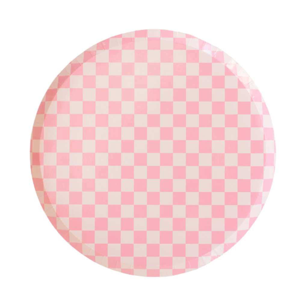 Check It! Dessert Pink Plates