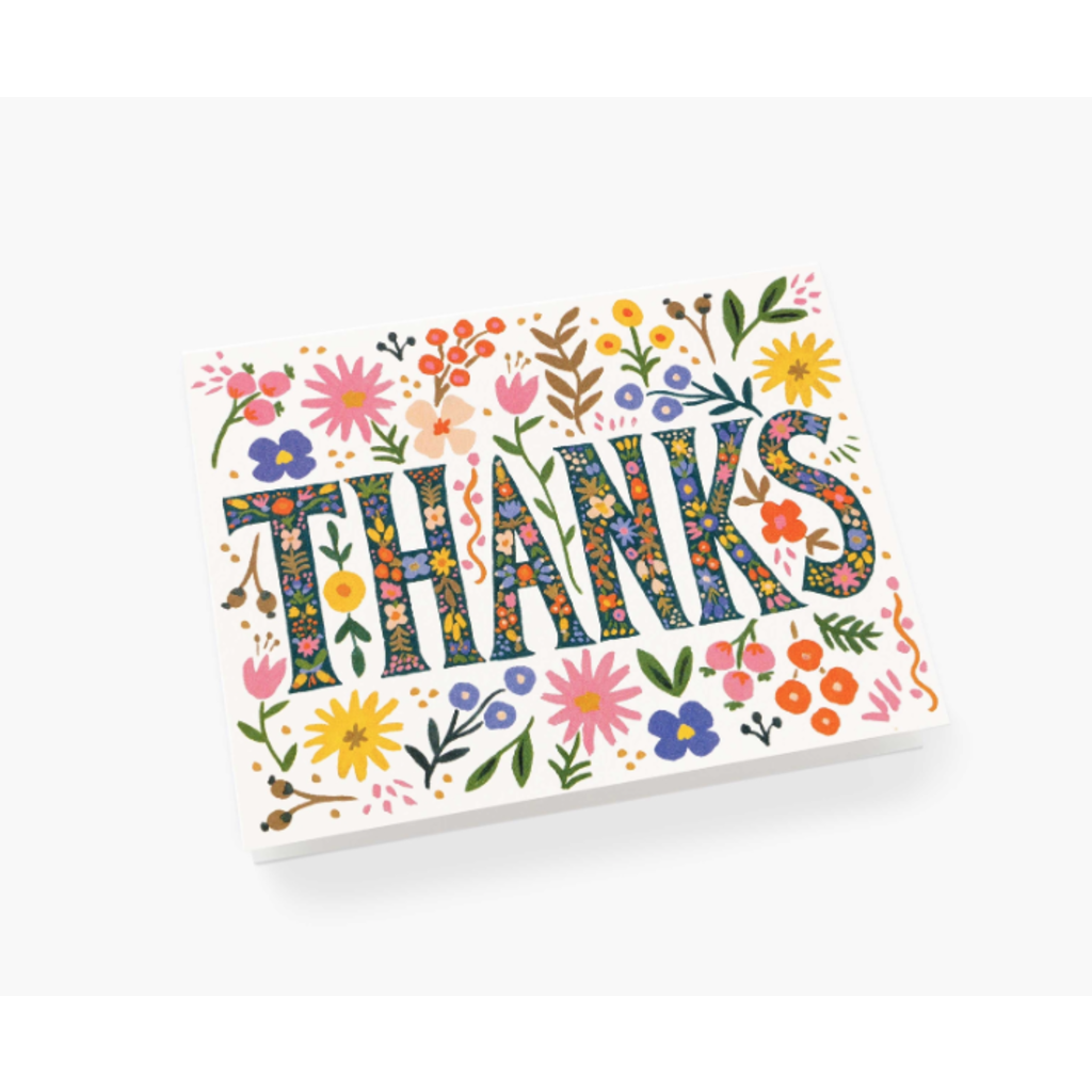 Floral Thanks Boxed Set Cards
