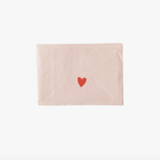 Love Note Shaped Napkins