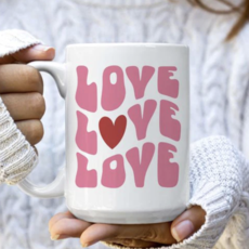 Love Ceramic Coffee Mug 15 oz.