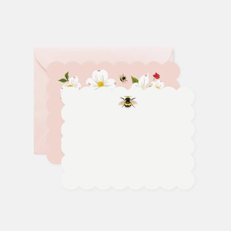 Dogwood Notecards, Set of 4