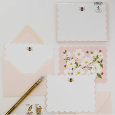 Dogwood Notecards, Set of 4