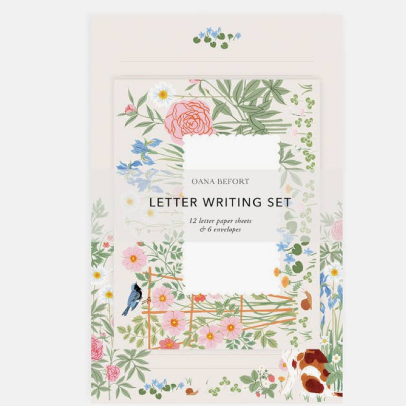 Garden Letter Writing Set