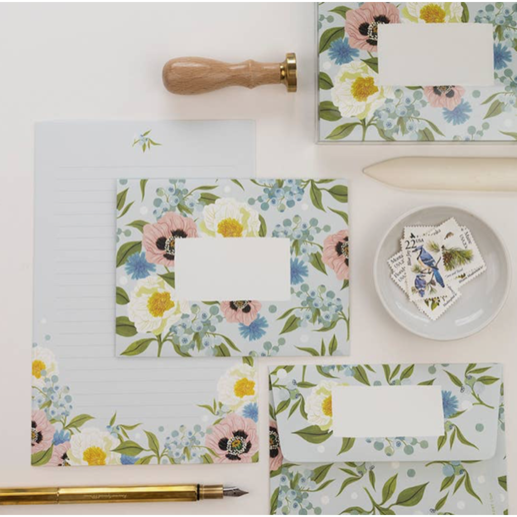 Lush Flora Letter Writing Set