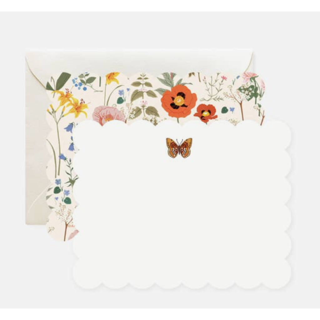 Wild Flowers Notecards, Set of 4