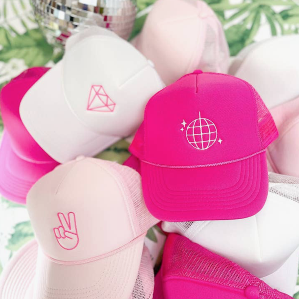 Light Pink Peace Hat