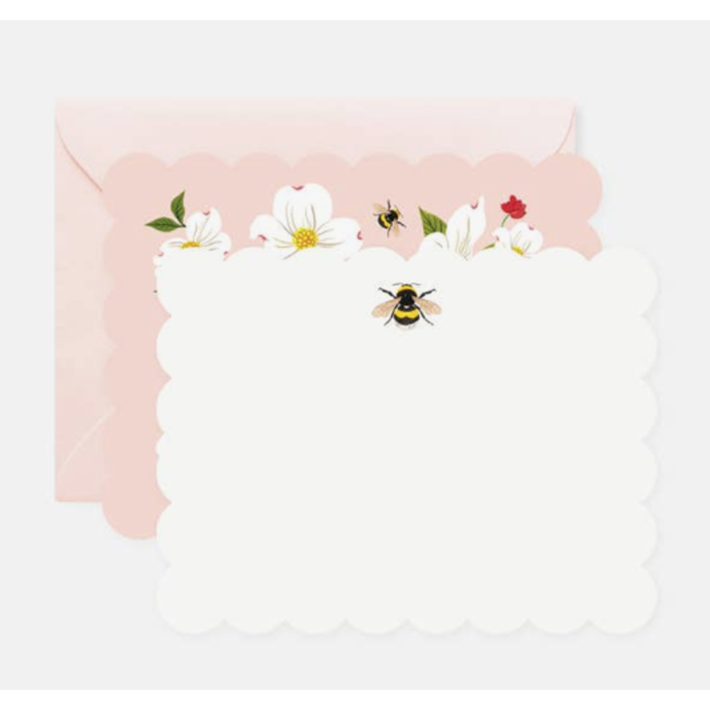 Dogwood Notecards, Set of 4