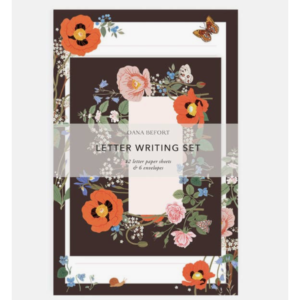 Wild Flowers Letter Writing Set