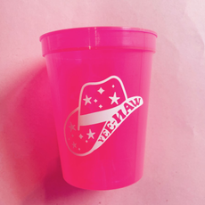 Pink Yeehaw Cups