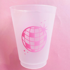 Disco Ball Frosted Cups