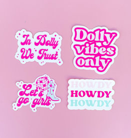 Dolly Vibes - 4 Sticker Pack