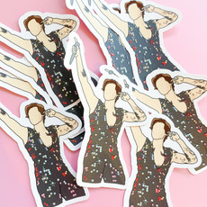 Sequined Harry Styles Sticker