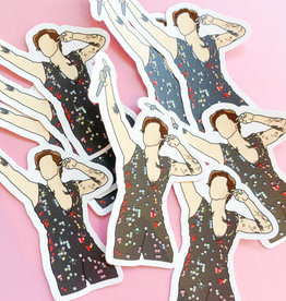 Sequined Harry Styles Sticker