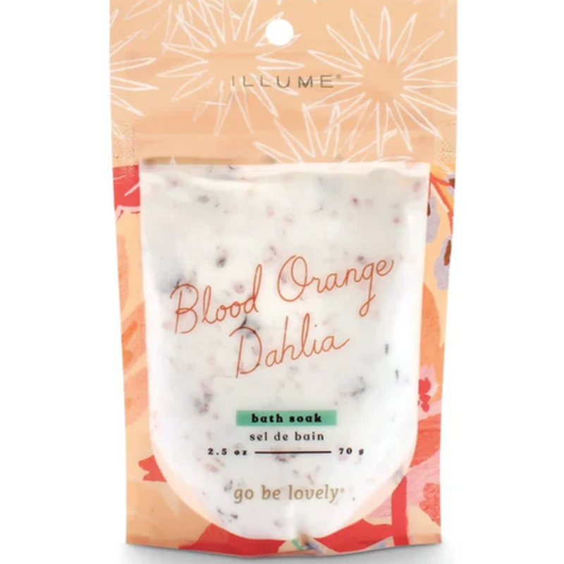 Blood Orange Dahlia Bath Soak