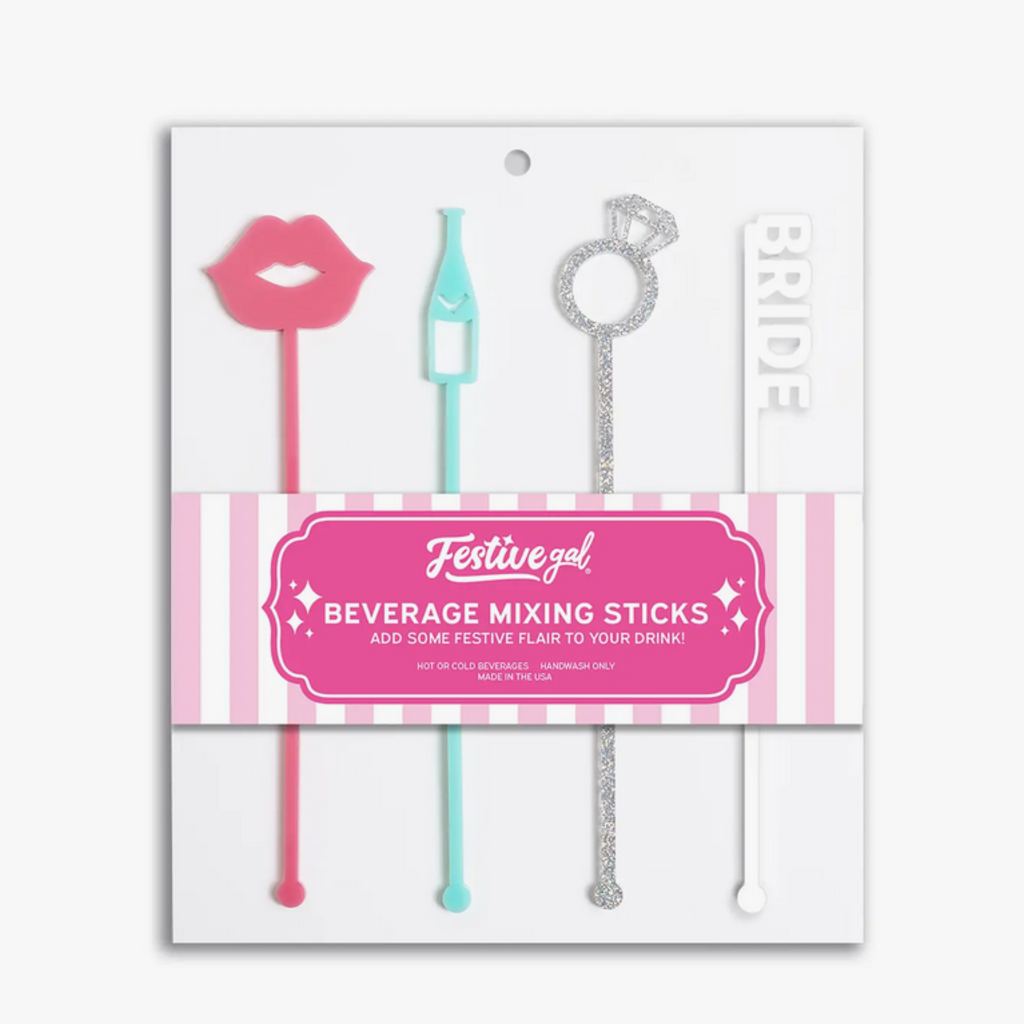 Bachelorette Swizzle Sticks