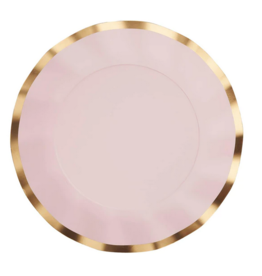 Blush Wavy Salad Plates