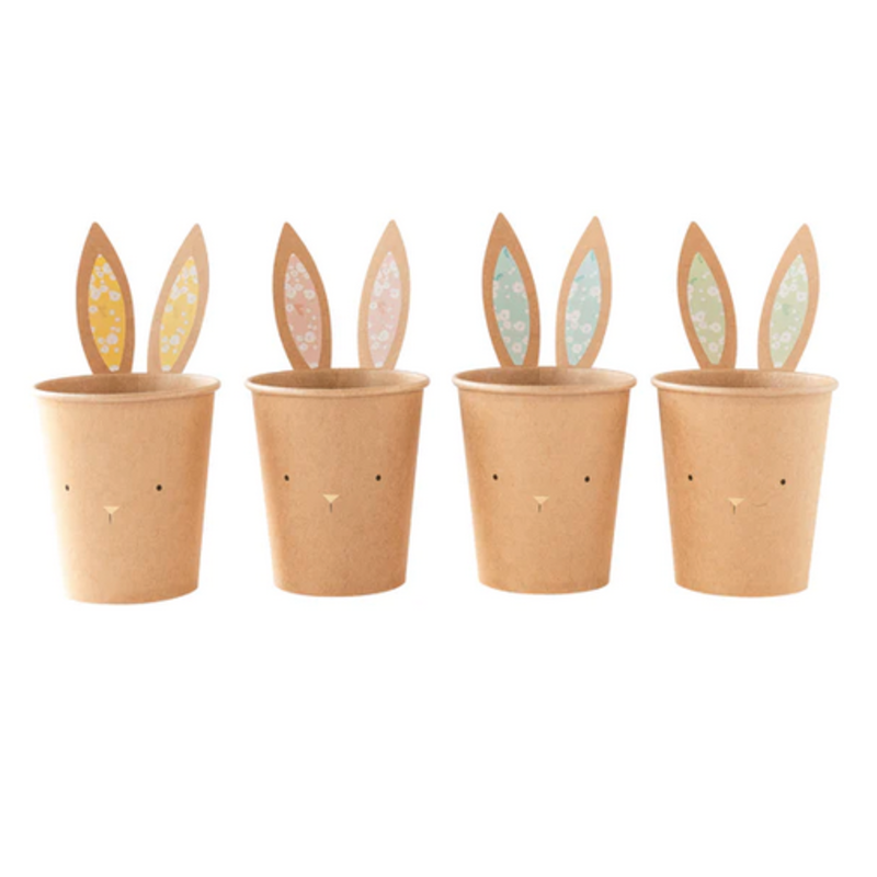 Easter Bunny Kraft Cups