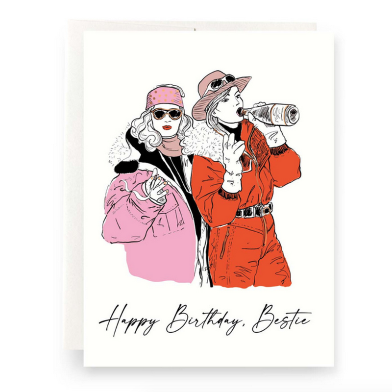 Besties Birthday Greeting Card