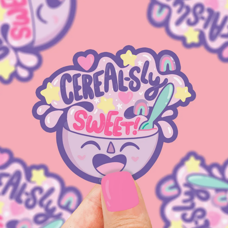 Cereal-sly Sweet Vinyl Sticker