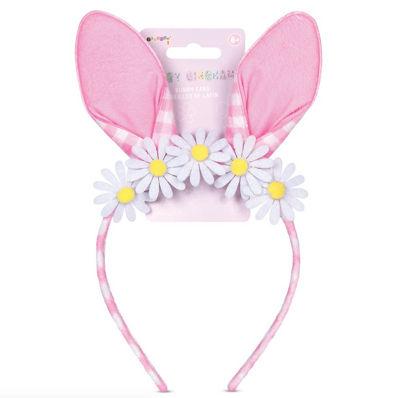 Daisy Gingham Bunny Ears