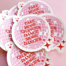 Dance More Dances Sticker
