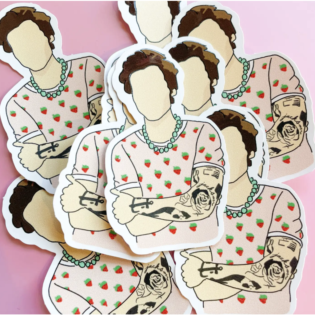 Strawberry Harry Styles Sticker