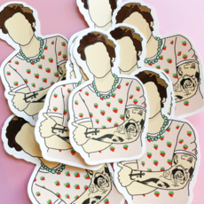 Strawberry Harry Styles Sticker