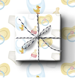 Baby Essentials Wrapping Paper