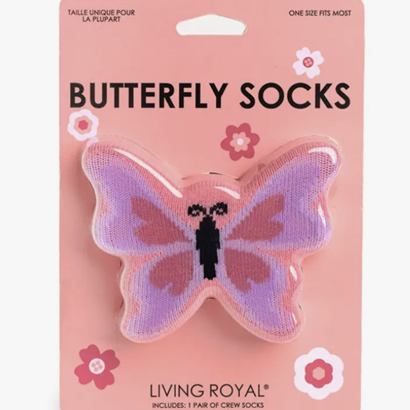 Butterfly 3D Socks