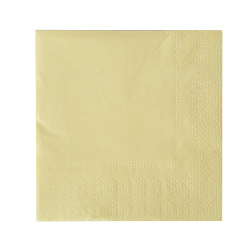 Lemon Cocktail Napkins