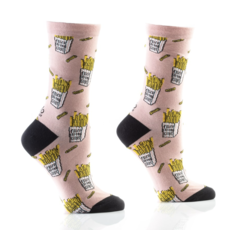 Women's Crew Socks - Fries