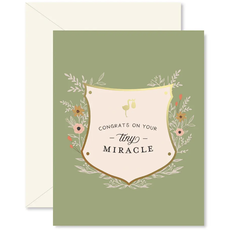 Tiny Miracle Baby Card