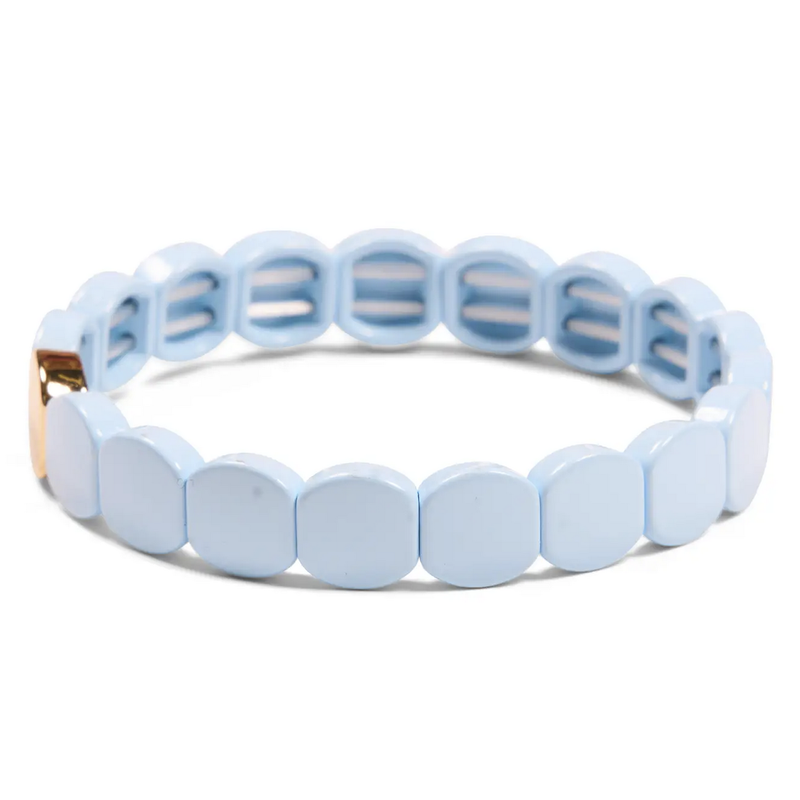 Sky Blue Tile Bracelet