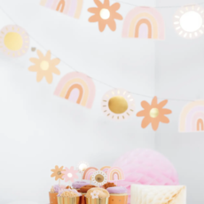 Boho Rainbow Banner