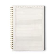 Classic Blue Medium Twin Wire Notebook