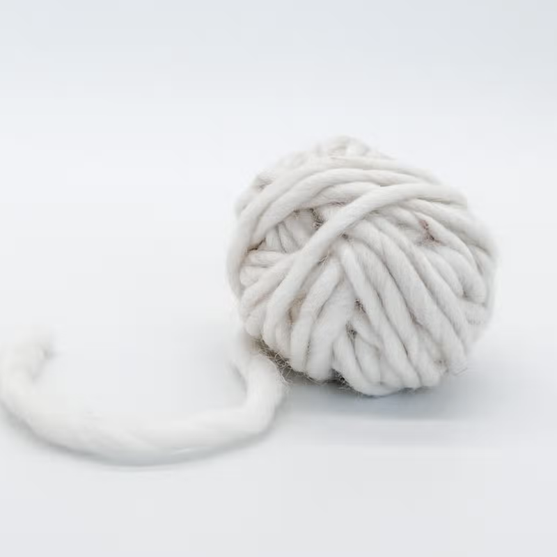 White Wool Yarn