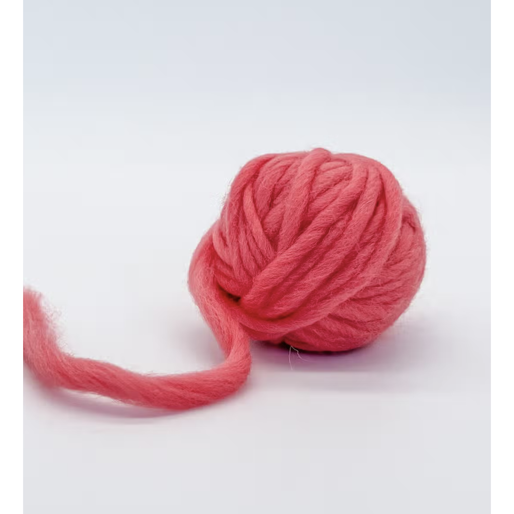 Coral Wool Yarn