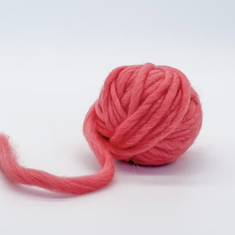 Coral Wool Yarn