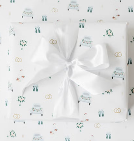Wedding Pattern Wrapping Paper