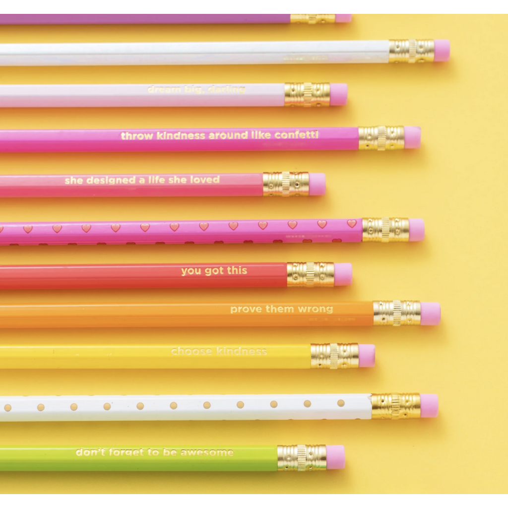 Motivational Pencil Set