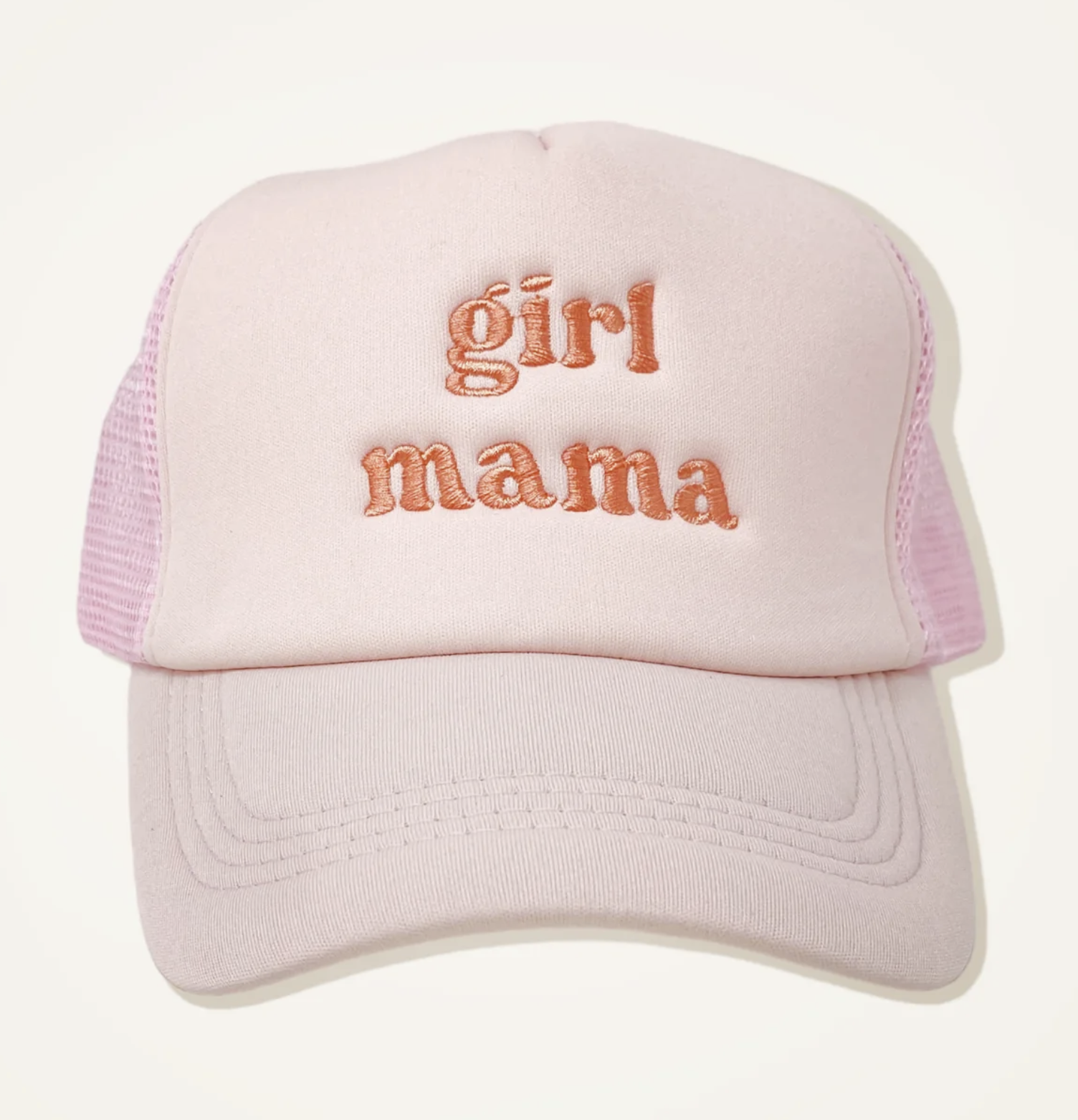 Girl Mama Trucker Hat Rock Paper Scissors