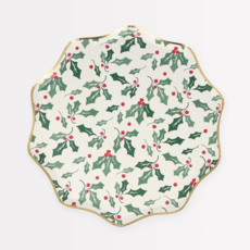 Holly Pattern Side Plates