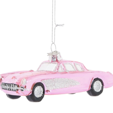 Pink Car Ornament