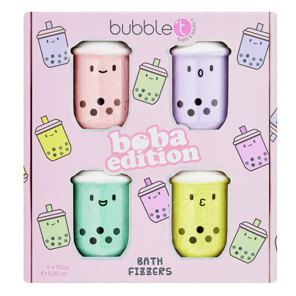 Bubble Tea Bath Bomb Gift Set Rock Paper Scissors