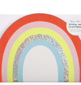 Rainbow Sticker & Sketchbook